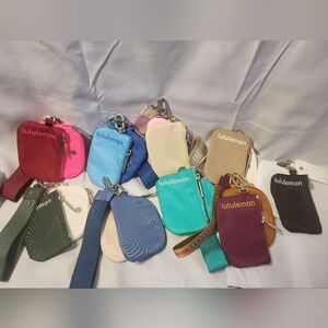 lululemon athletica Vibrant Dual Pouch Wristlet * Selecting One*